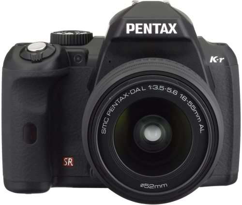 Pentax K-r 12.4 MP Digital SLR Camera with 3.0-Inch LCD and 18-55mm f/3.5-5.6 Lens (Black)