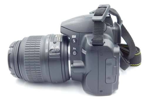 Nikon D3000 10.2MP Digital SLR Camera with 18-55mm Zoom Lens