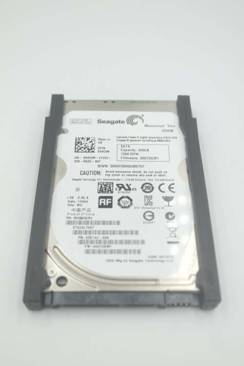 Seagate Momentus Thin 320GB - Thin Laptop Hard Drive Disk