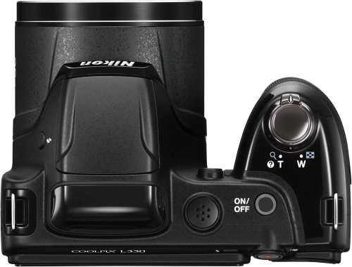 Nikon Coolpix L330 | 20.2 MP | 720p HD Videos |  Digital Camera (Black)