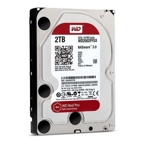 Western Digital HDD 2TB - 3.5 Desktop Hard Drive Disk