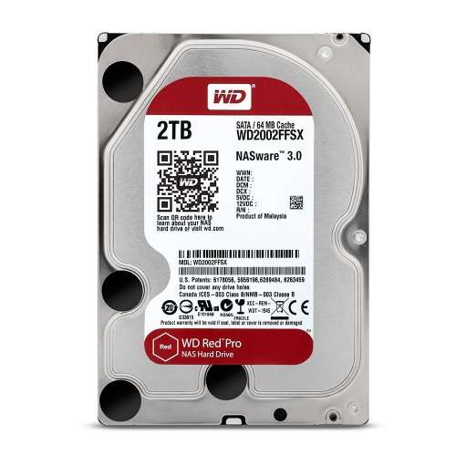 Western Digital HDD 2TB - 3.5 Desktop Hard Drive Disk