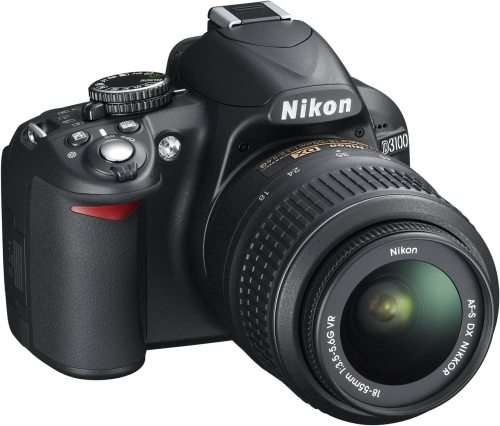 Nikon D3100 DSLR Camera with AF-S NIKKOR 18-55mm 1:3.5-5.6G ED Auto Focus-S Nikkor Zoom Lens