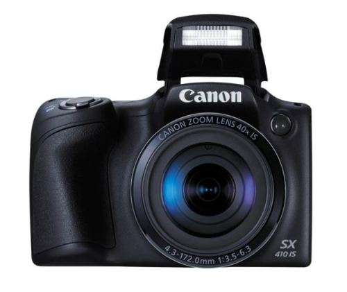 Canon PowerShot SX410 IS | 20 MP, 720p HD Videos, 40x Ultra Zoom | Digital Camera (Black)