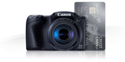 Canon PowerShot SX410 IS | 20 MP, 720p HD Videos, 40x Ultra Zoom | Digital Camera (Black)