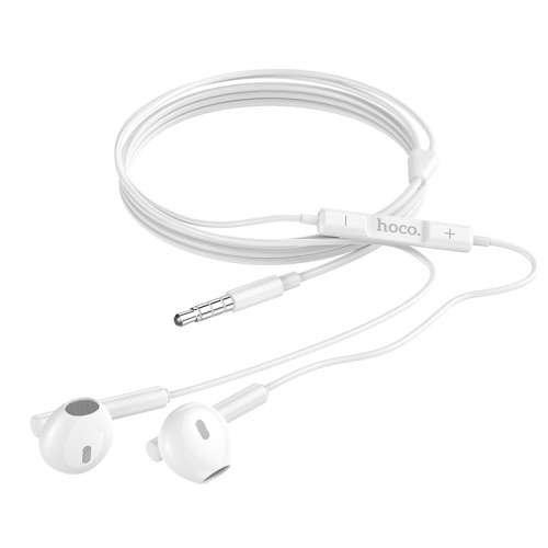 Hoco M64 Wired Earphones with Mic (Black)