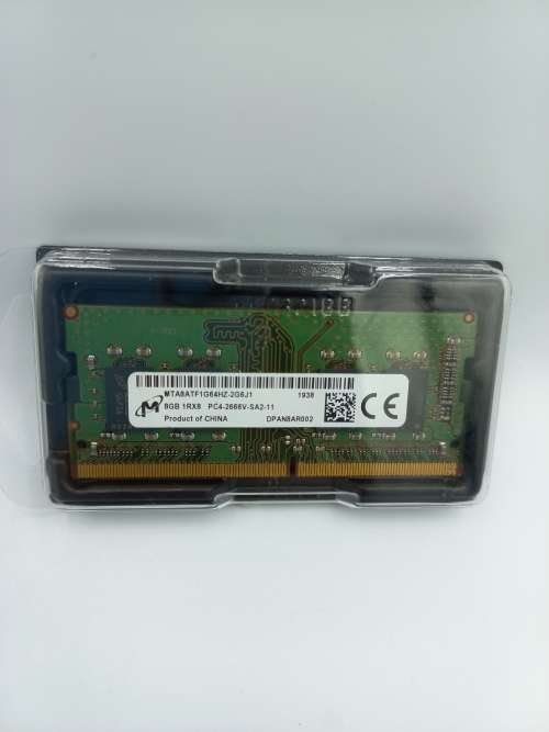Micron 8GB 1Rx8 PC4-2666V Laptop Memory
