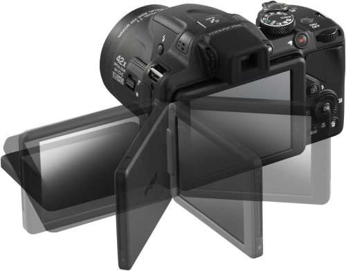 Nikon COOLPIX P520 18.1 MP CMOS Digital Camera with 42x Zoom Lens and Full HD 1080p Video (Black)