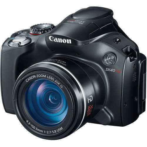 Canon PowerShot SX40 HS (12MP CMOS Sensor, 1080p FHD, 35x Optical Zoom) Digital Camera