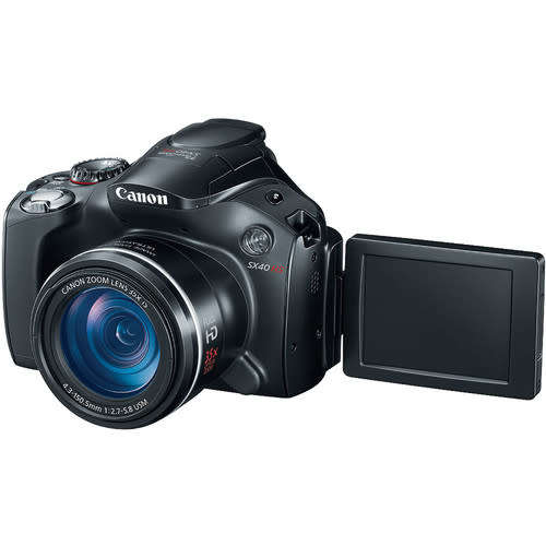 Canon PowerShot SX40 HS (12MP CMOS Sensor, 1080p FHD, 35x Optical Zoom) Digital Camera