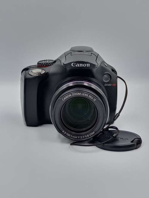 Canon PowerShot SX40 HS (12MP CMOS Sensor, 1080p FHD, 35x Optical Zoom) Digital Camera