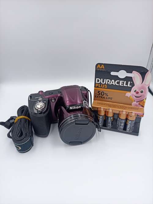 Nikon COOLPIX L830 16 MP CMOS Digital Camera with 34x Zoom Lens and Full HD 1080p Video (Plum)