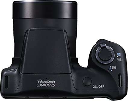 Canon PowerShot SX400 IS | 16.0 MP, 720p HD Videos, 30x Ultra Zoom | Digital Camera (Black)