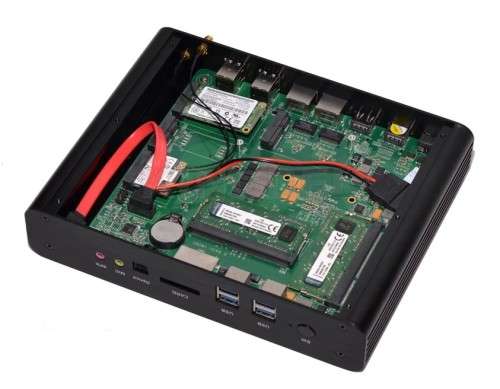 Industrial Fanless  Mini PC Intel i7-5500U | 525GB SSD | 12GB RAM