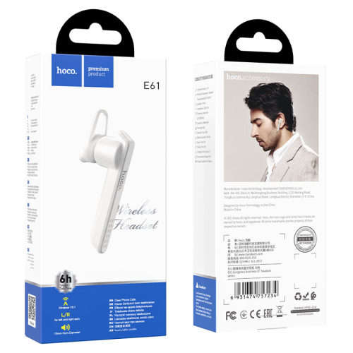 Hoco Wireless headset E61 Gorgeous with mic