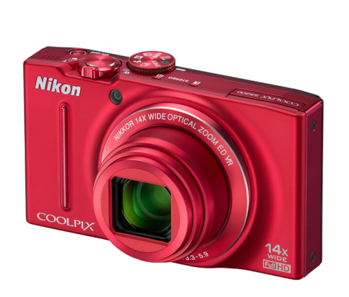Nikon COOLPIX S8200 Digital Camera (16.1MP, 14x Zoom NIKKOR Glass Lens and Full HD 1080p Video)