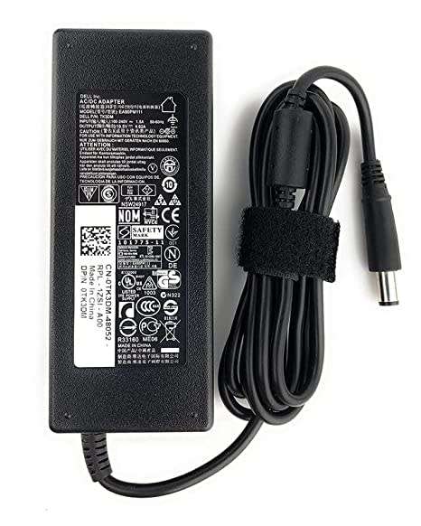 Dell Original Laptop Charger  | 19.5V---4.62A, 90W, 50-60Hz
