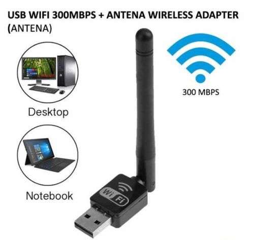 USB Wireless Adaptor 300Mbps WIFI Receiver