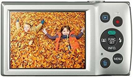 Canon IXUS 175 (20MP, HD 720p, 8x Optical Zoom - Digital Camera Silver Set