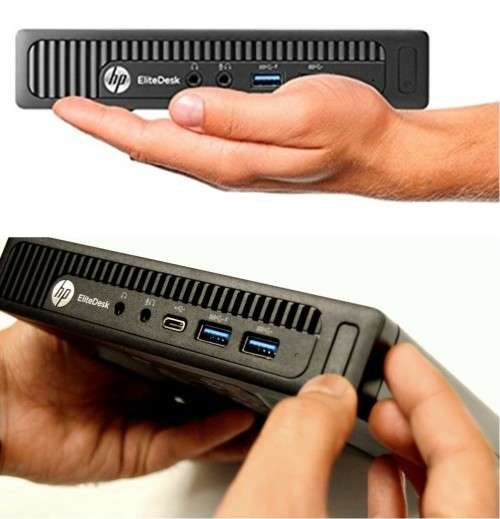 HP EliteDesk Desktop PC (Intel i5, 256GB SSD & 8GB RAM)