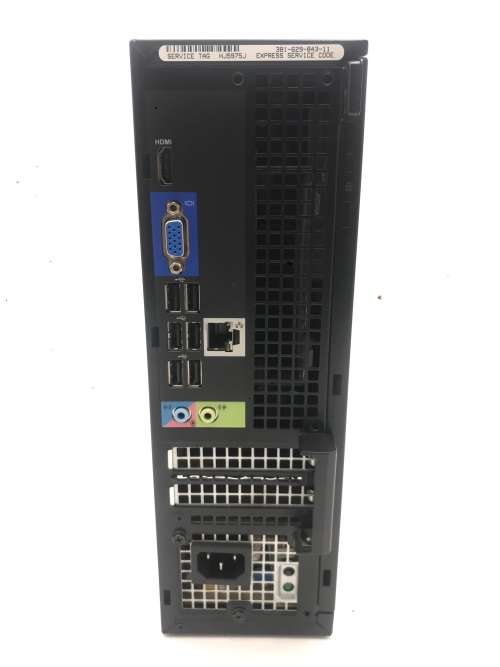 Dell Optiplex 390 Desktop PC - Intel i3, 8GB & 256GB SSD