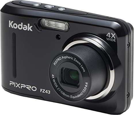 Kodak PIXPRO FZ43 Digital Camera (16MP | 4x Zoom | 720p HD Video)