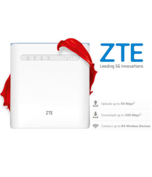 ZTE MF286C LTE 300Mbps 4G WiFi Router (Takes SIM Card)