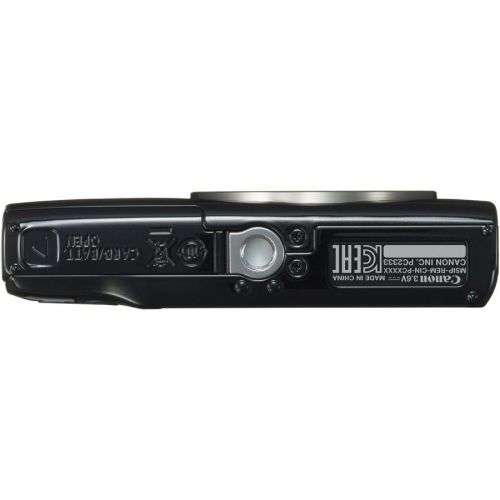 Canon IXUS 185 Digital Camera (20MP | 720p HD, 8x Optical Zoom) Black