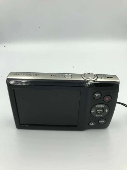 Canon IXUS 185 Digital Camera (20MP | 720p HD, 8x Optical Zoom) Black