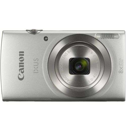 Canon IXUS 185 Digital Camera (20MP | 720p HD, 8x Optical Zoom) Silver