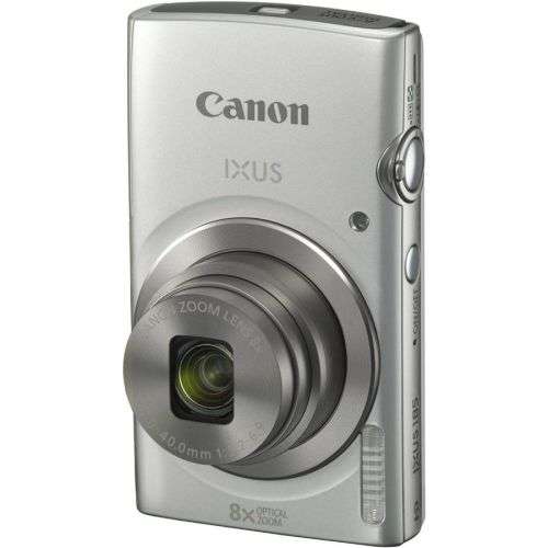 Canon IXUS 185 Digital Camera (20MP | 720p HD, 8x Optical Zoom) Silver
