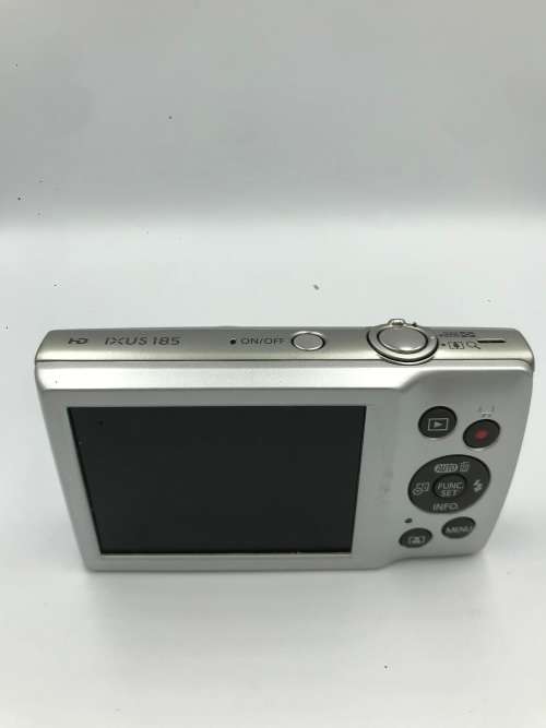 Canon IXUS 185 Digital Camera (20MP | 720p HD, 8x Optical Zoom) Silver