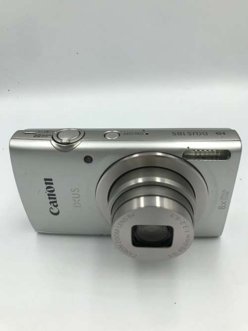 Canon IXUS 185 Digital Camera (20MP | 720p HD, 8x Optical Zoom) Silver