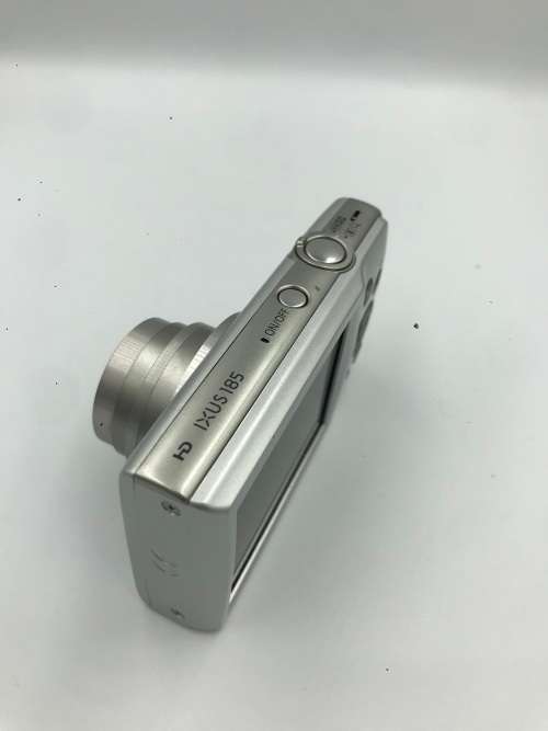 Canon IXUS 185 Digital Camera (20MP | 720p HD, 8x Optical Zoom) Silver