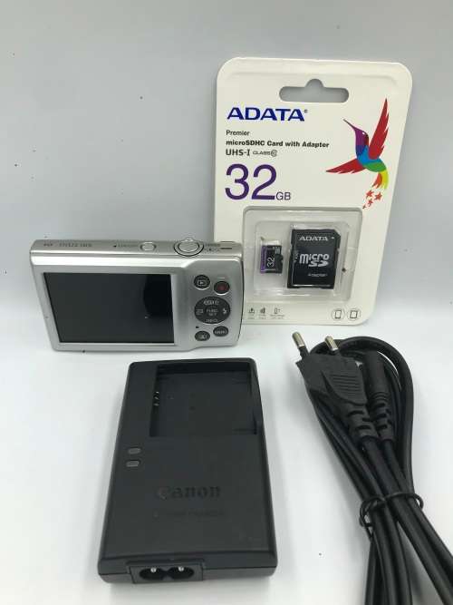Canon IXUS 185 Digital Camera (20MP | 720p HD, 8x Optical Zoom) Silver