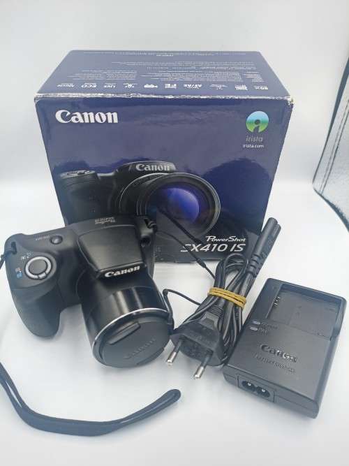 Canon PowerShot SX410 IS | 20 MP, 720p HD Videos, 40x Ultra Zoom | Digital Camera (Black)