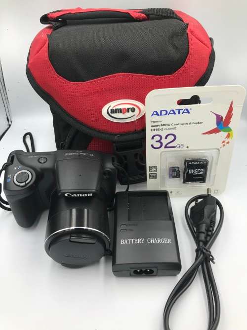 Canon PowerShot SX430 IS Digital Camera | 20.0 MP | 720p HD Movies | Wi-Fi | 45x Zoom