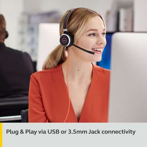 Jabra Evolve 40 UC Professional Wired Headset
