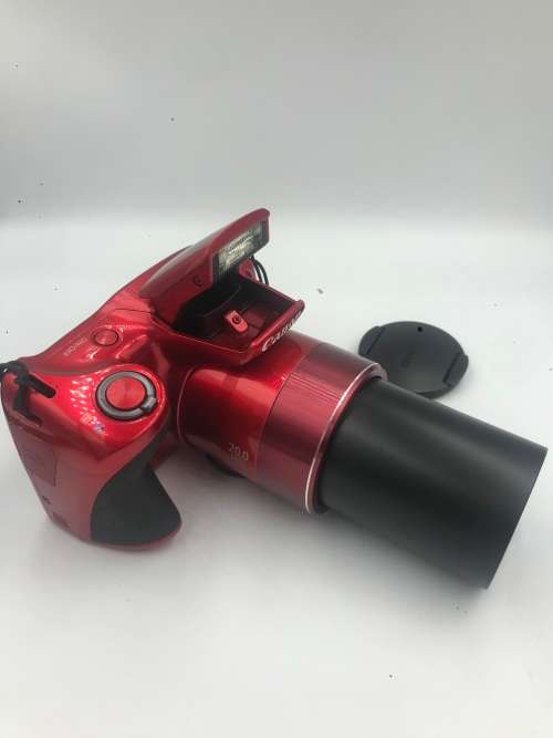 Canon PowerShot SX420 IS | 20.0 MP | 720p HD Videos | WiFi - Ultra Zoom Digital Camera (Red)