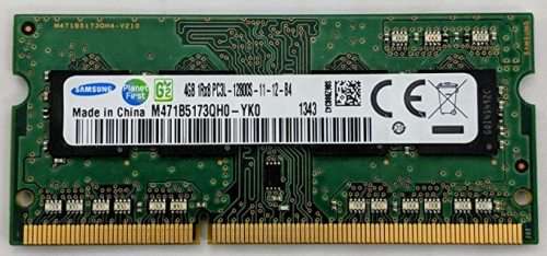 Samsung 4GB 1Rx8 PC3L - 12800S -11 - 12 - B4 Laptop Memory
