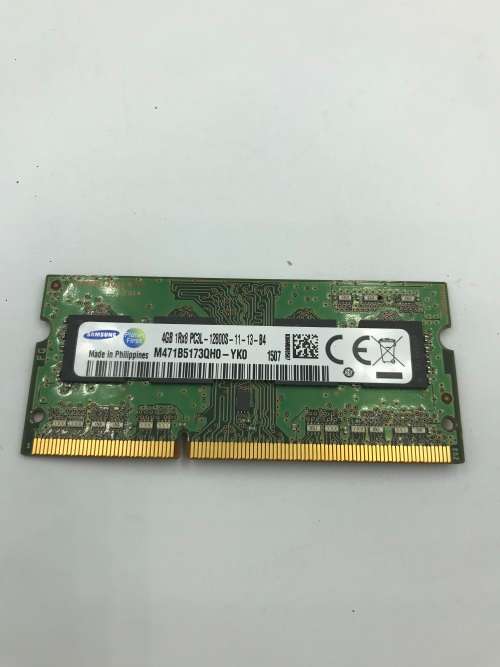 Samsung 4GB 1Rx8 PC3L - 12800S -11 - 12 - B4 Laptop Memory