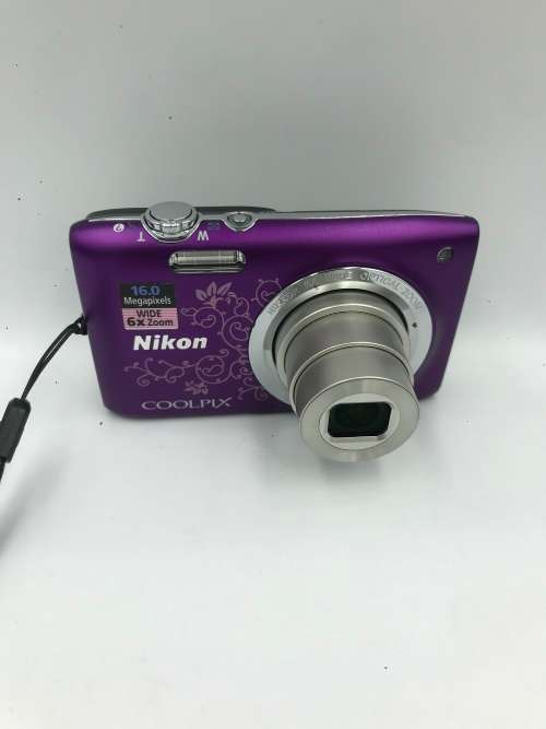 Nikon Coolpix S2700 Compact Digital Camera (Purple)