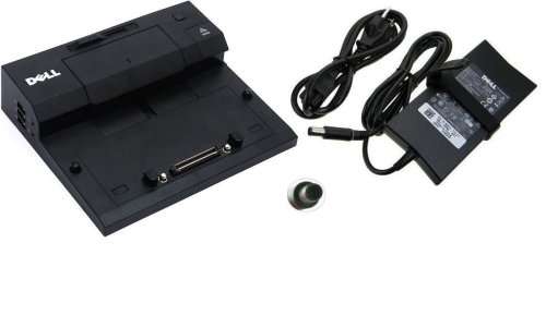 Dell E-Port Replicator PR03X Docking Station + 130W Power Adapter