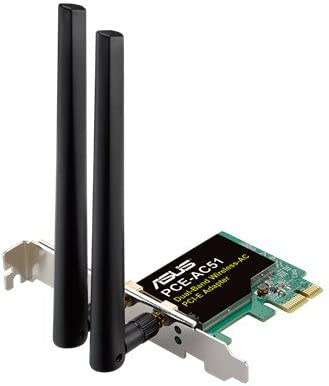 Asus AC51 Dual-Band PCI-E WIFI Adapter