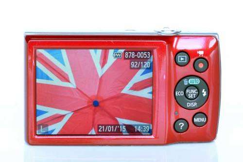 Canon IXUS 175 (20MP, HD 720p, 8x Optical Zoom - Digital Camera Red Set