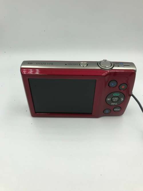 Canon IXUS 175 (20MP, HD 720p, 8x Optical Zoom - Digital Camera Red Set