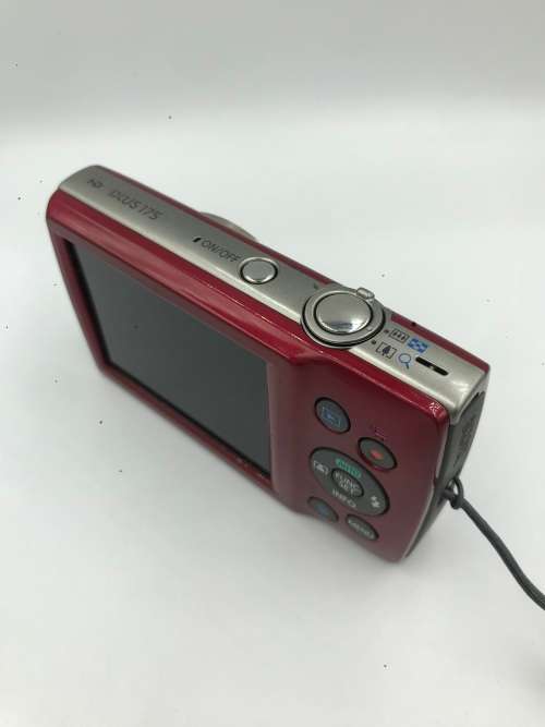 Canon IXUS 175 (20MP, HD 720p, 8x Optical Zoom - Digital Camera Red Set