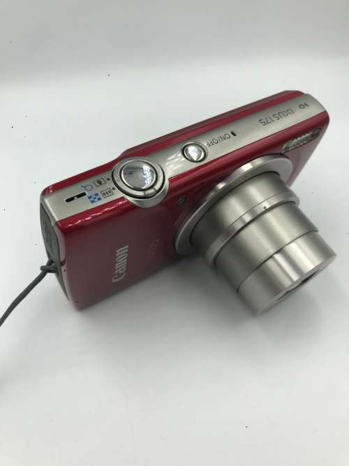 Canon IXUS 175 (20MP, HD 720p, 8x Optical Zoom - Digital Camera Red Set