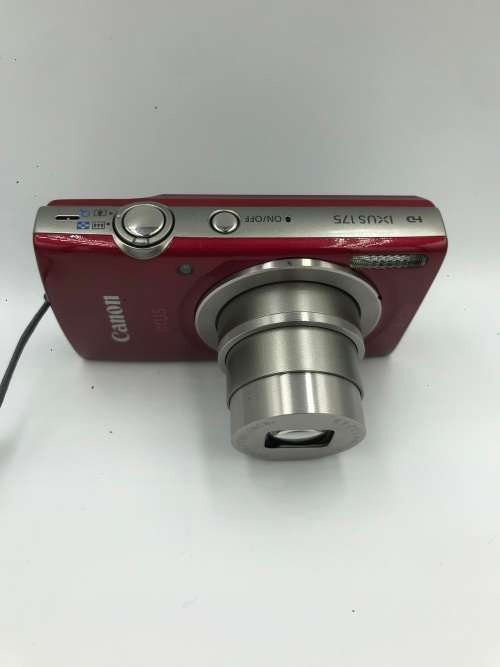 Canon IXUS 175 (20MP, HD 720p, 8x Optical Zoom - Digital Camera Red Set