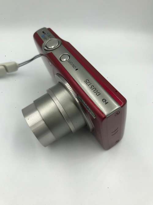 Canon IXUS 175 (20MP, HD 720p, 8x Optical Zoom - Digital Camera Red Set
